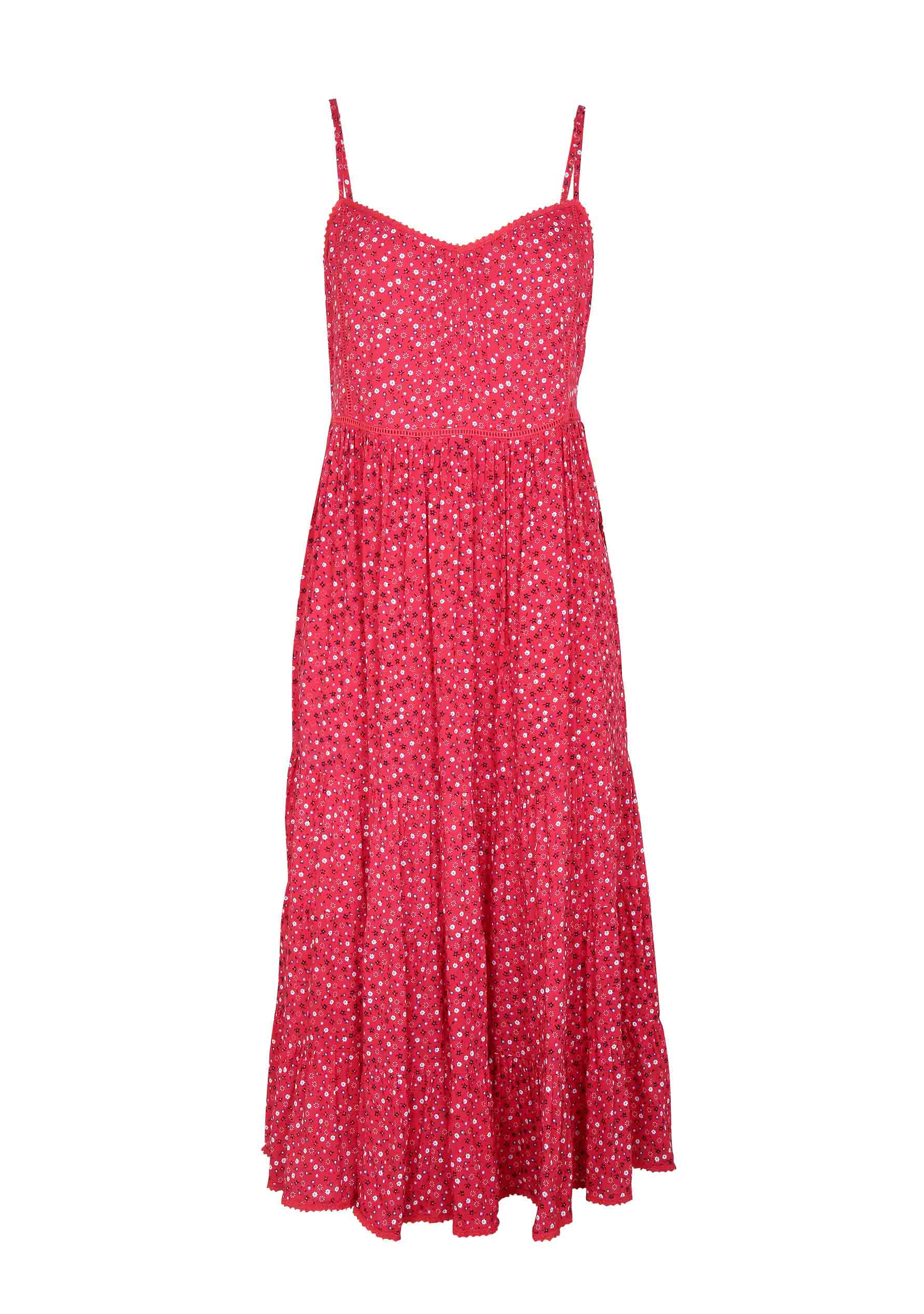 Daphne Easy Days Wrap Maxi Dress Red